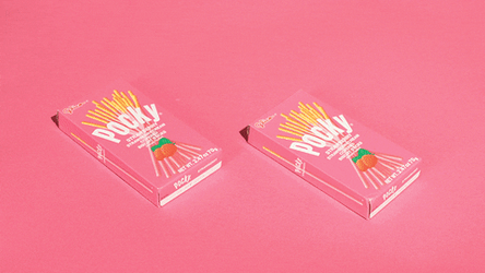 Pookie Pink Pocky GIF