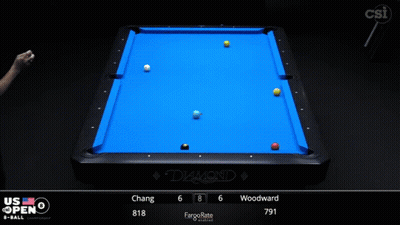 Pool Game On Diamond Table GIF