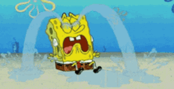 Pool Of Tears Spongebob Squarepants Sad Crying GIF