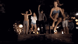 Pool Party Cannon Ball GIF