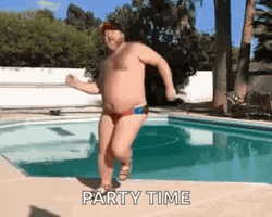 Pool Party Dancing GIF
