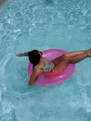 Pool Party Happy Swim GIF