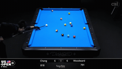 Pool Table Blue Cloth Diamond GIF
