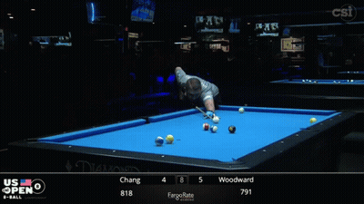 Pool Table With CSI Logo GIF