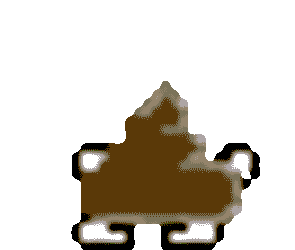 Poop Dancing Banana Sticker GIF