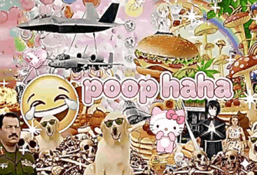 Poop Haha Brainrot GIF