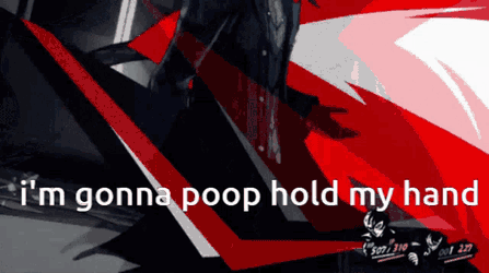 Poop Joker GIF