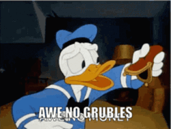 Poor Donald Duck No Money GIF