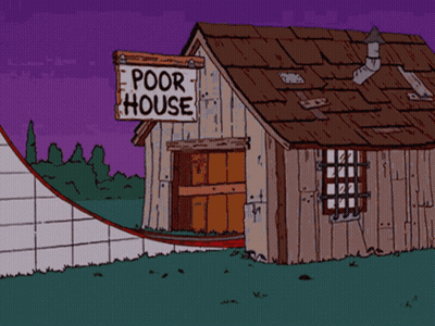 Poor House Sign GIF