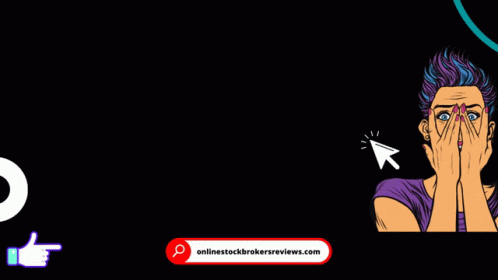 Pop Art Woman Covering Face With Hands Spreads Bin M GIF