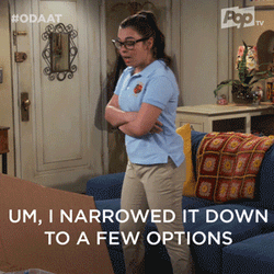 Pop Tv Gomez Long List Of Options GIF