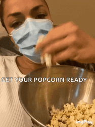 Popcorn Eating GIF