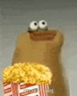 Popcorn Eating GIF