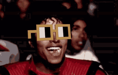 Popcorn Michael GIF