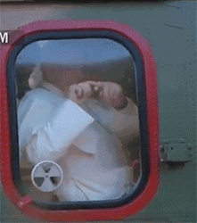 Pope Francis Heart Tunnel Sign GIF