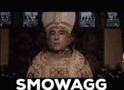 Pope Talking About Smaug GIF