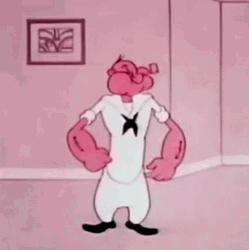 Popeye Fast Changing Clothes GIF