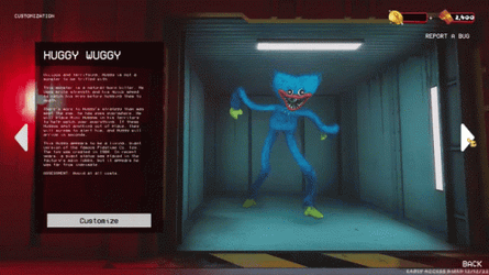 Poppy Playtime Huggy Wuggy Dancing GIF