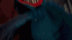 Poppy Playtime Huggy Wuggy Jumpscare GIF