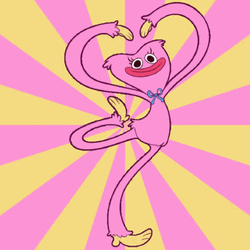 Poppy Playtime Kissy Missy Ballet Pose GIF