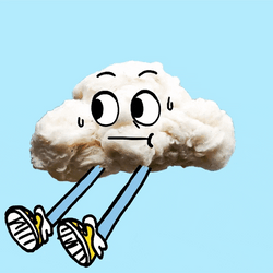 Poppy The Peppy Cloud Fade Away GIF