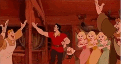 Popular Beauty And The Beast Gaston GIF