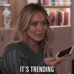 Popular It's Trending Hillary Duff GIF