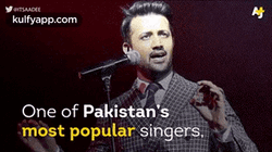 Popular Pakistan Singer Atif Aslam GIF