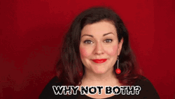 Porque No Los Dos Choice Christine Gritmon GIF