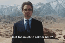 Porque No Los Dos Iron Man Robert Downey GIF
