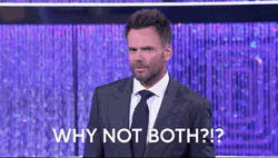 Porque No Los Dos Joel McHale Card Sharks GIF