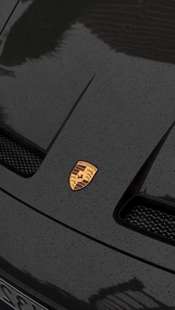 Porsche 911 GT3 Black On The Roadside GIF