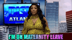 Porsha Williams Pregnant Belly On Maternity Leave GIF