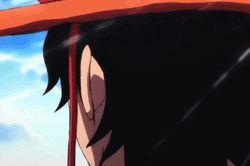 Portgas D Ace Turned And Smile GIF