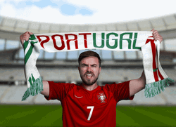 Portugal Fan Support Euro 2020 GIF