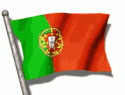 Portugal Flag Waving GIF