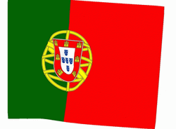 Portugal Green Red Flag GIF