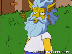 Poseidon's Kiss Homer Simpson Body GIF
