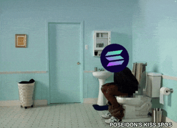 Poseidon's Kiss Man Tumbling From Toilet Bowl GIF