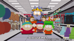 Poseidon's Kiss South Park GIF