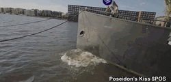 Poseidon's Kiss Swimming Long Jump GIF