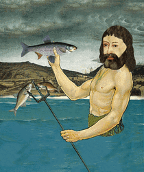 Poseidon Trident Fishing GIF