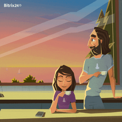 Positive Monday With A Strong Coffee GIF