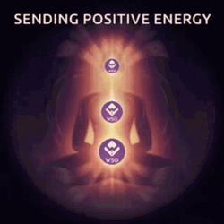 Positive Vibes Chakra Meditation GIF