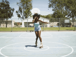 Positive Vibes Happy Rollerskating GIF