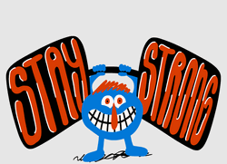 Positive Vibes Stay Strong GIF
