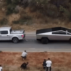 Possible Truck Crash Outcome GIF