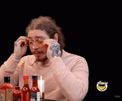 Post Malone Drink Milk GIF
