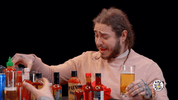 Post Malone Drinking Milk GIF