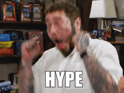 Post Malone Hype Reaction GIF